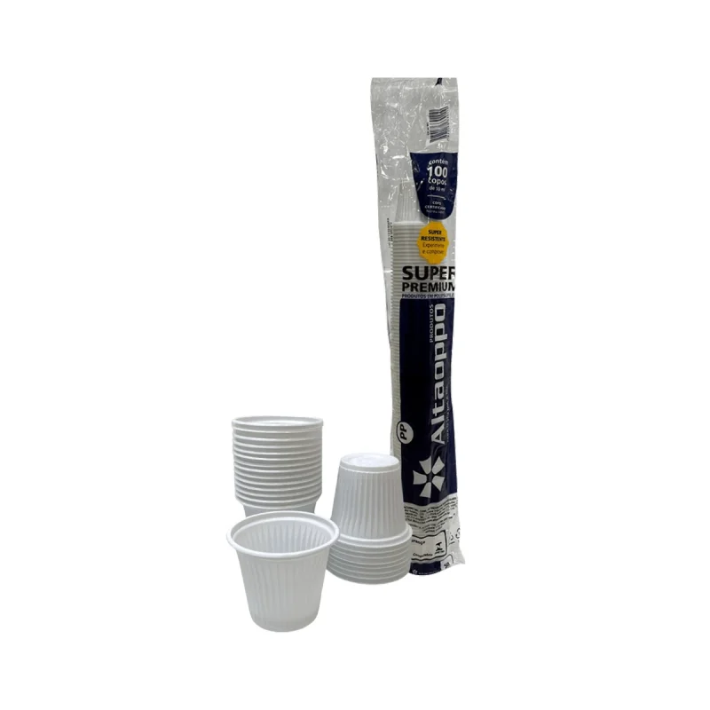 COPO 50 ML BRANCO PP ABNT 100 UN ALTACOPPO
