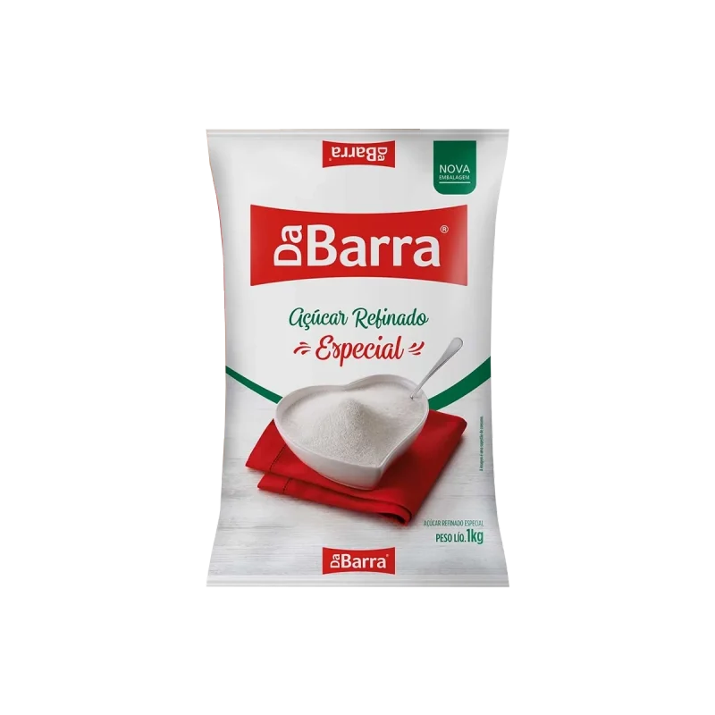 ACUCAR REFINADO 1 KG DA BARRA