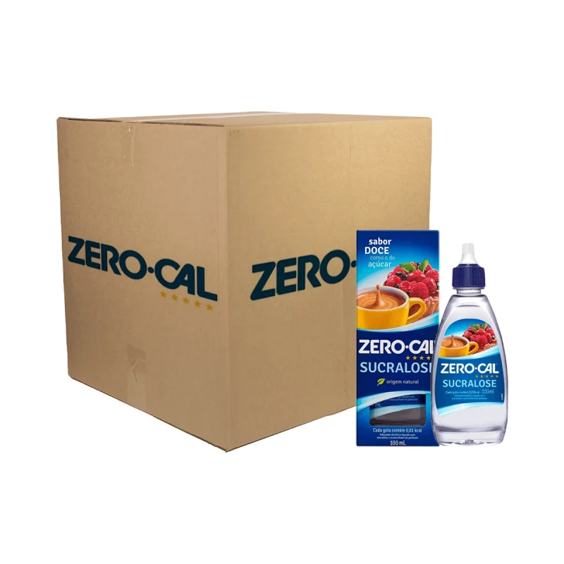 ADOCANTE LIQUIDO 12 UN X 100 ML ZERO CAL