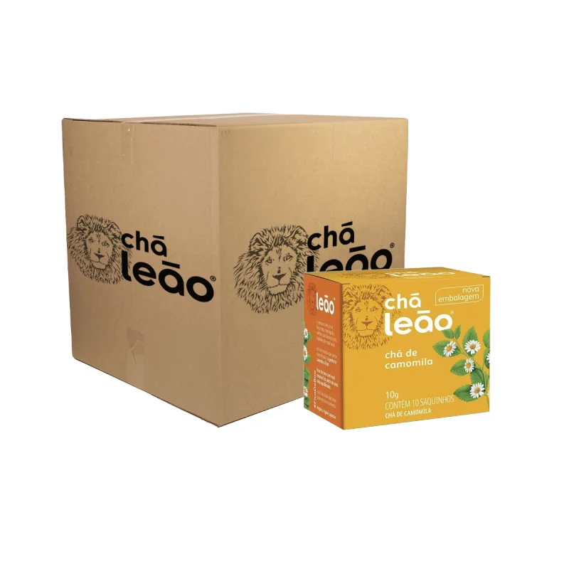 CHA CAMOMILA SACHET 30 CX X 10 UN LEAO