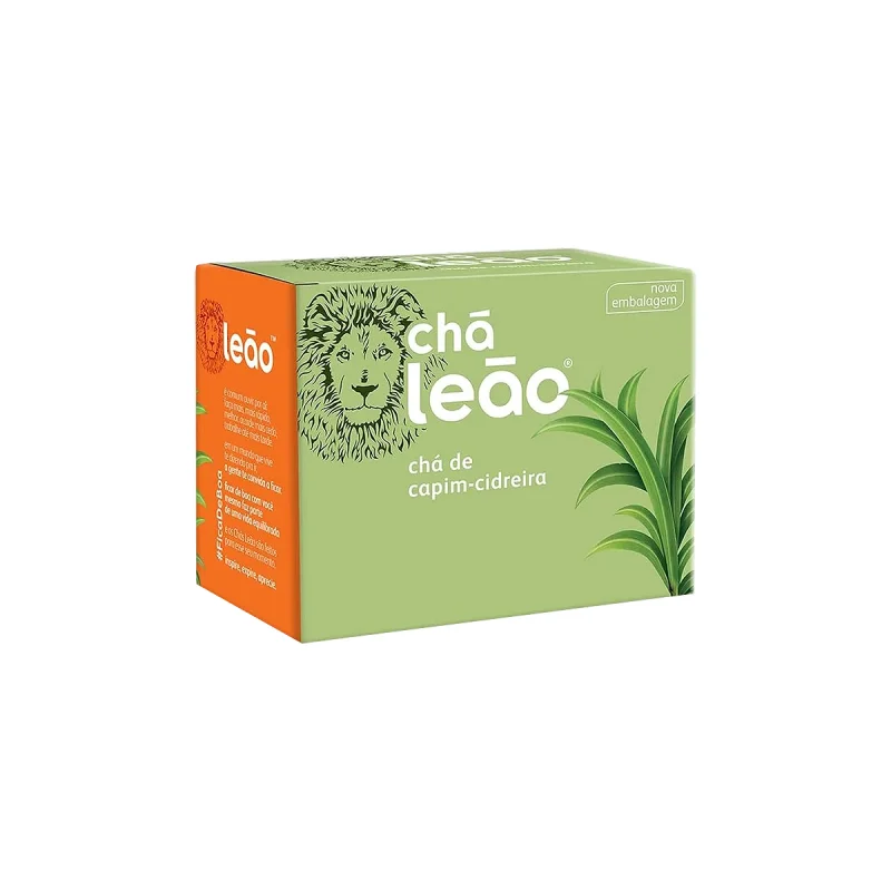 CHA CAPIM CIDREIRA SACHET 10 UN LEAO