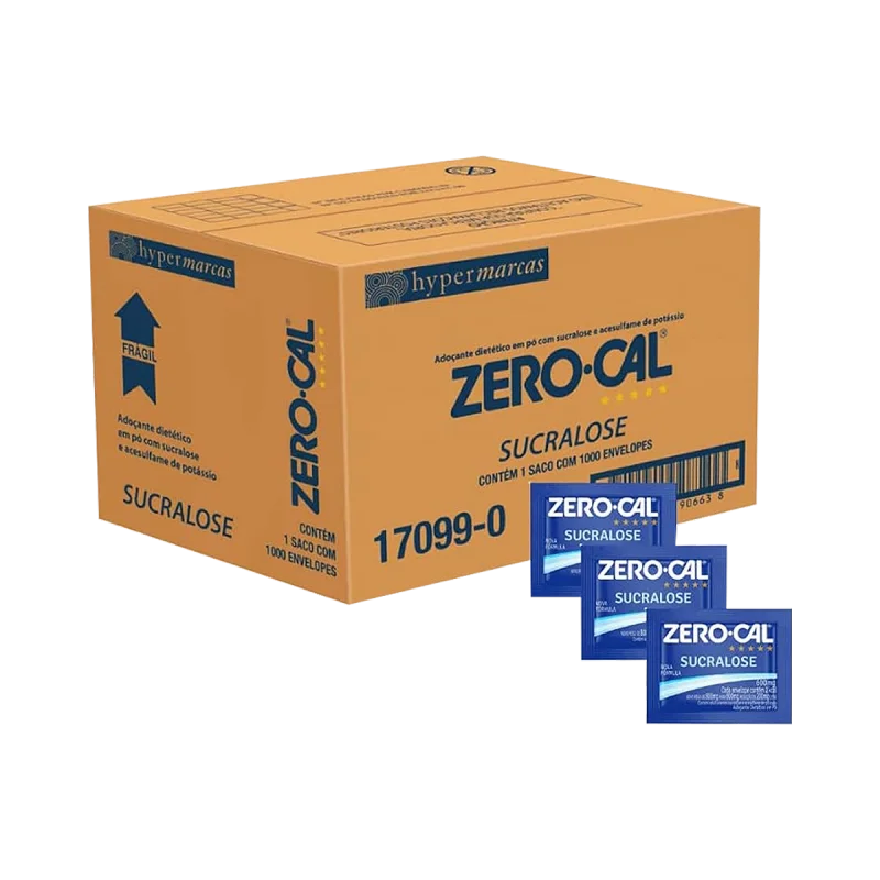 ADOCANTE EM PO SUCRALOSE SACHET 1000 UN ZERO CAL