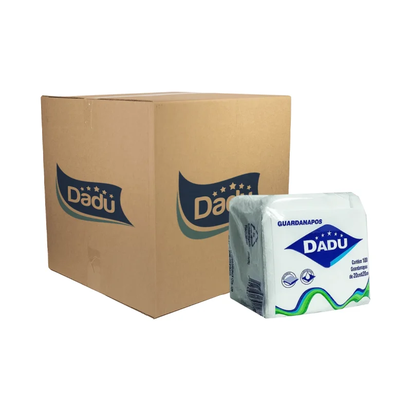 GUARDANAPO 20 CM X 20 CM COM 50 PCT X 100 FL DADU