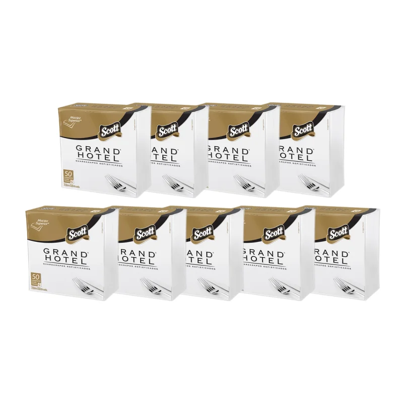 GUARDANAPO 31,8 CM X 32,8 CM FL DUPLA 450 FL GRAND HOTEL