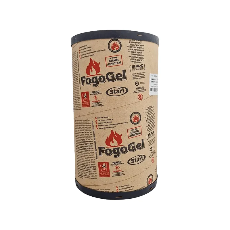 ALCOOL GEL PARA QUEIMA 10 KG BARRICA START