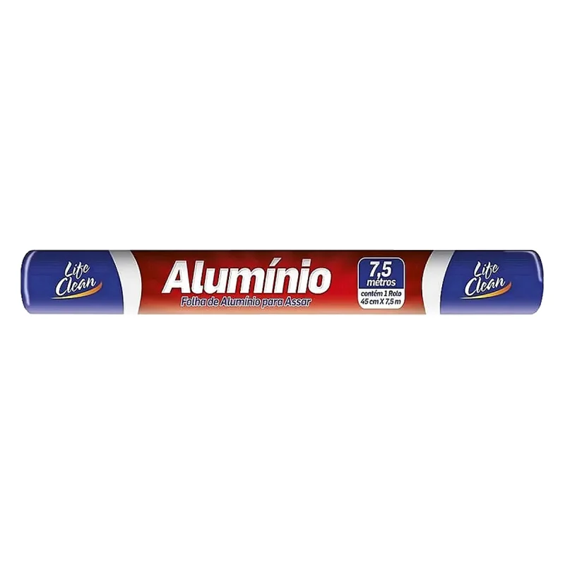 PAPEL ALUMINIO 45 CM X 7,5 M