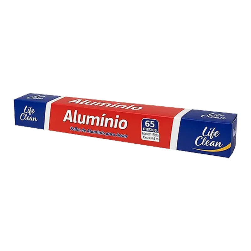 PAPEL ALUMINIO 45 CM X 65 M.