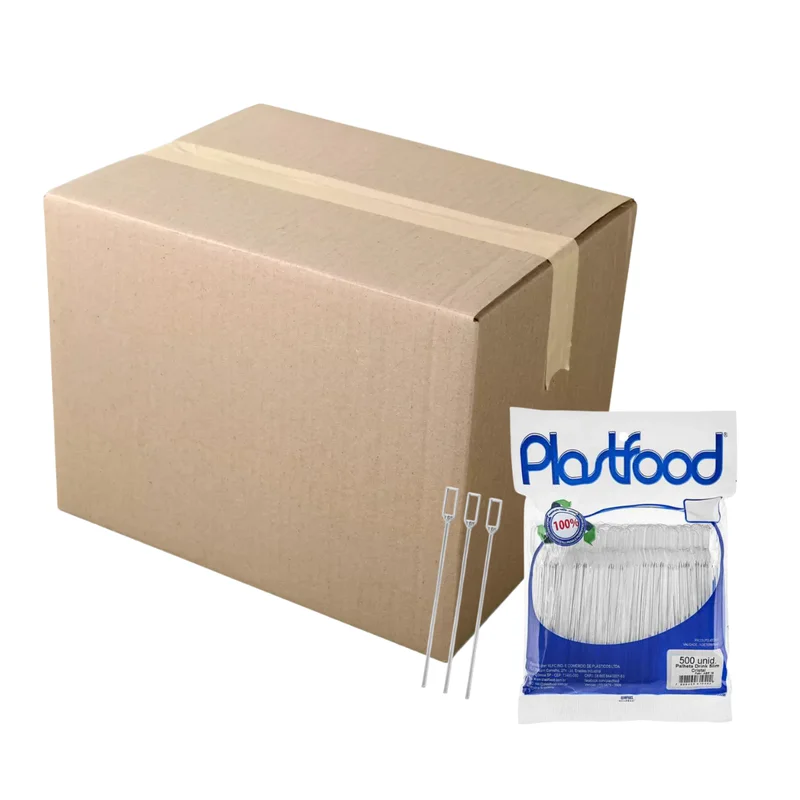 PALHETA PARA DRINK 30 PCT X 500 UN CRISTAL GOOL