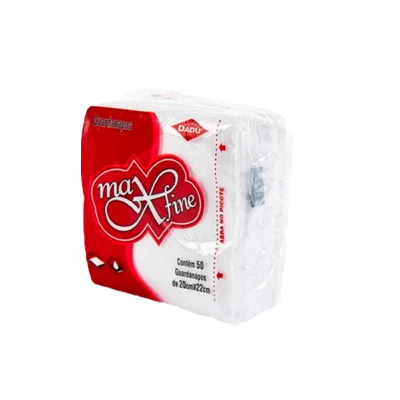 GUARDANAPO 30 CM X 32 CM COM 01 PCT X 100 FL MAX FINE