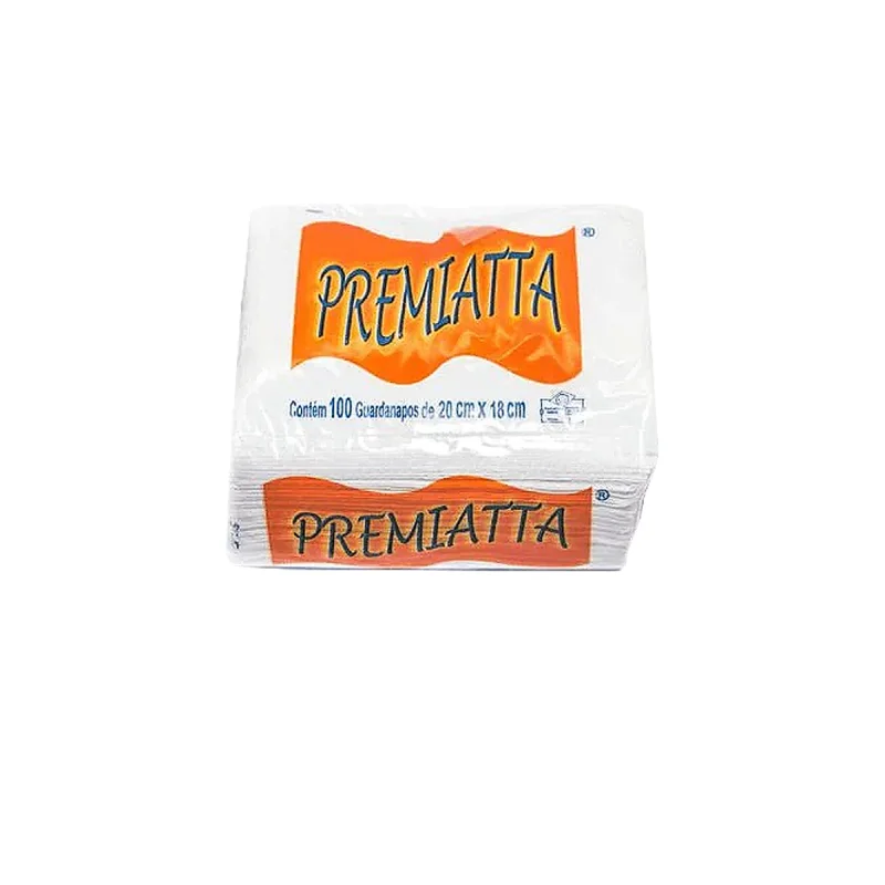 GUARDANAPO 18 CM X 20 CM COM 01 PCT X 100 FL PREMIATTA