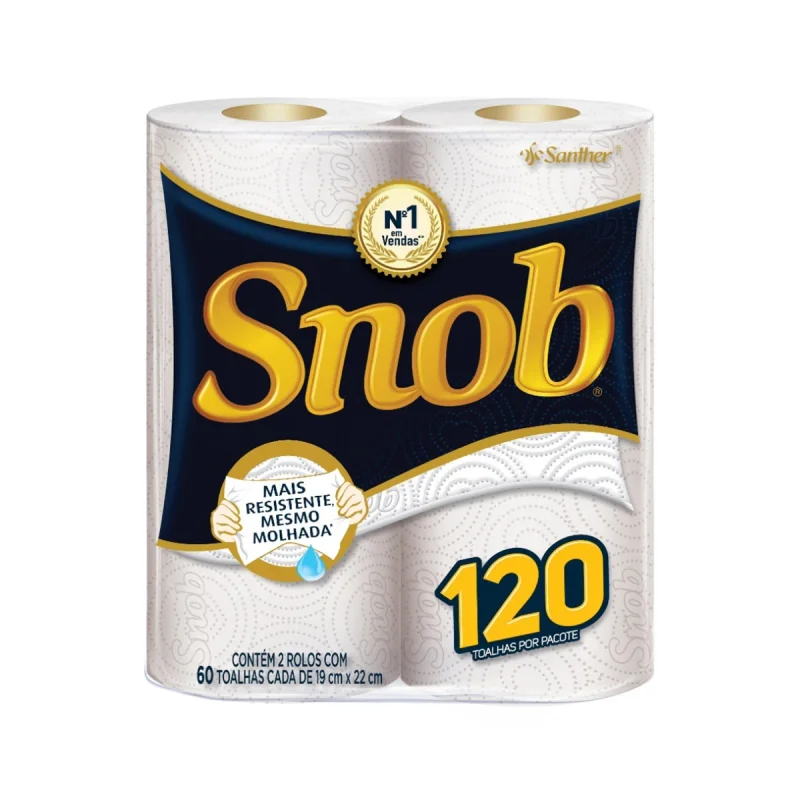 TOALHA PAPEL COZINHA BRANCO 2 RL SNOB