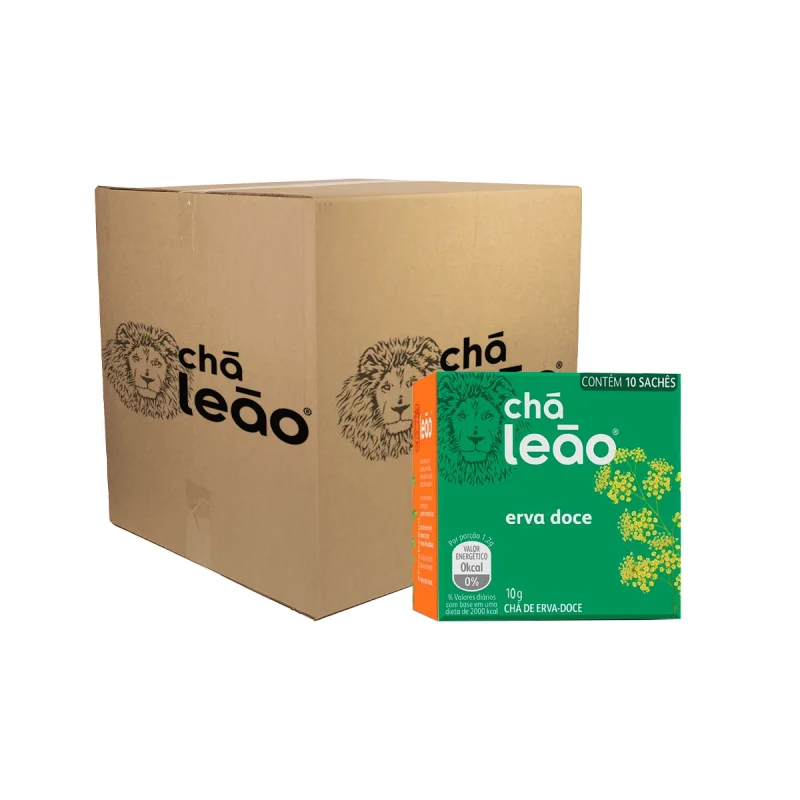 CHA ERVA DOCE SACHET 10 UN X 30 CX LEAO