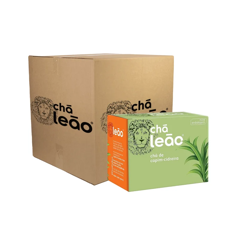 CHA CAPIM CIDREIRA SACHET 10 UN X 30 CX LEAO
