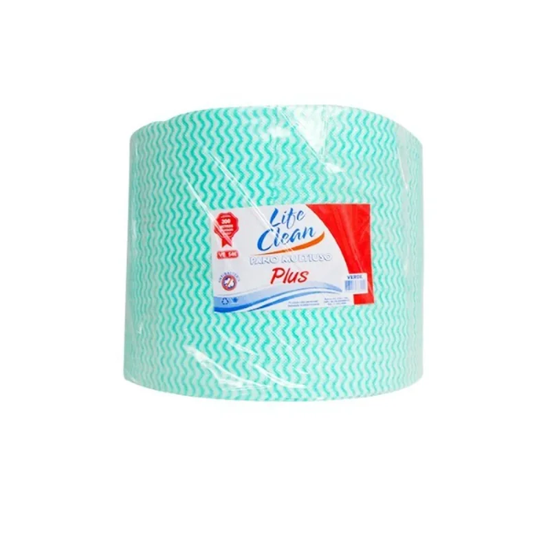 PANO ROLO 25 M X 28 CM AZUL 12 UN LIFECLEAN