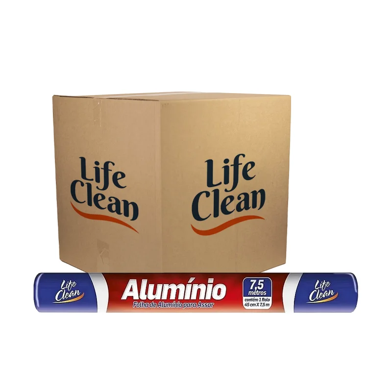 PAPEL ALUMINIO 30 CM X 7,5 M 36 UN