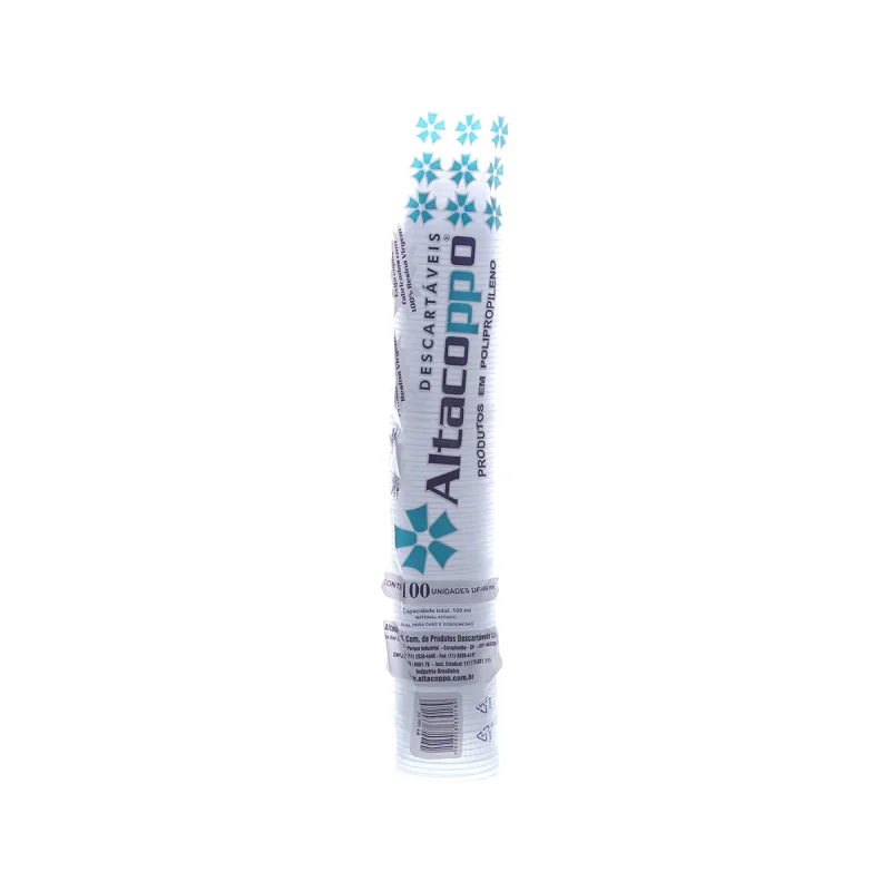 POTE 100 ML BC PP ABNT 100 UN ALTACOPPO.