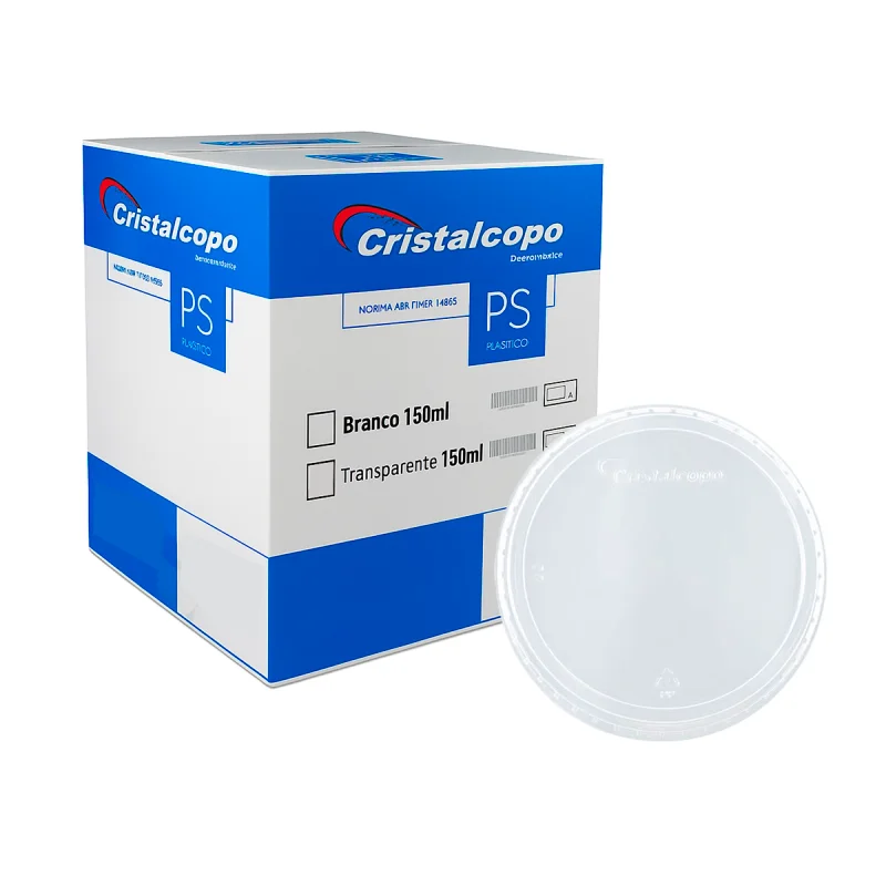 TAMPA 100 ML TRANSP. 2000 UN CRISTALCOPO