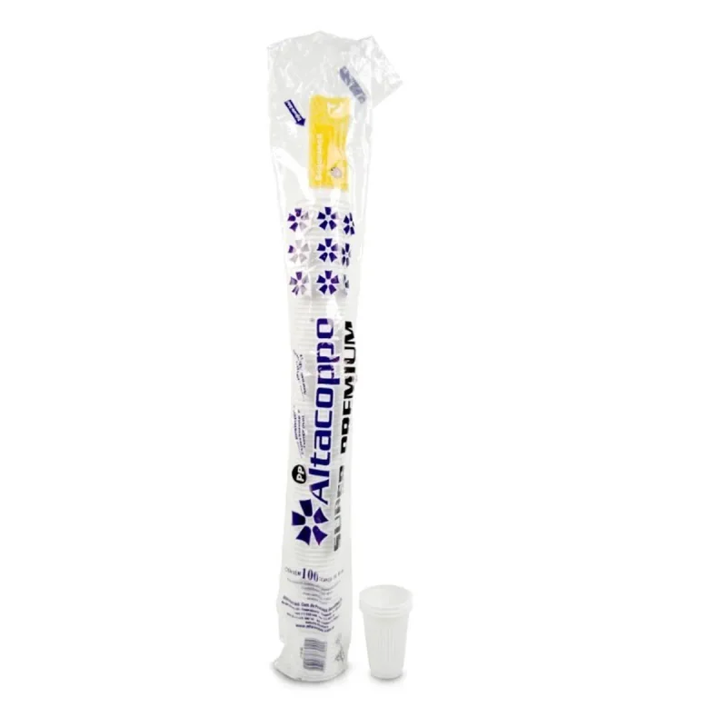 COPO 80 ML BRANCO PP ABNT 100 UN ALTACOPPO