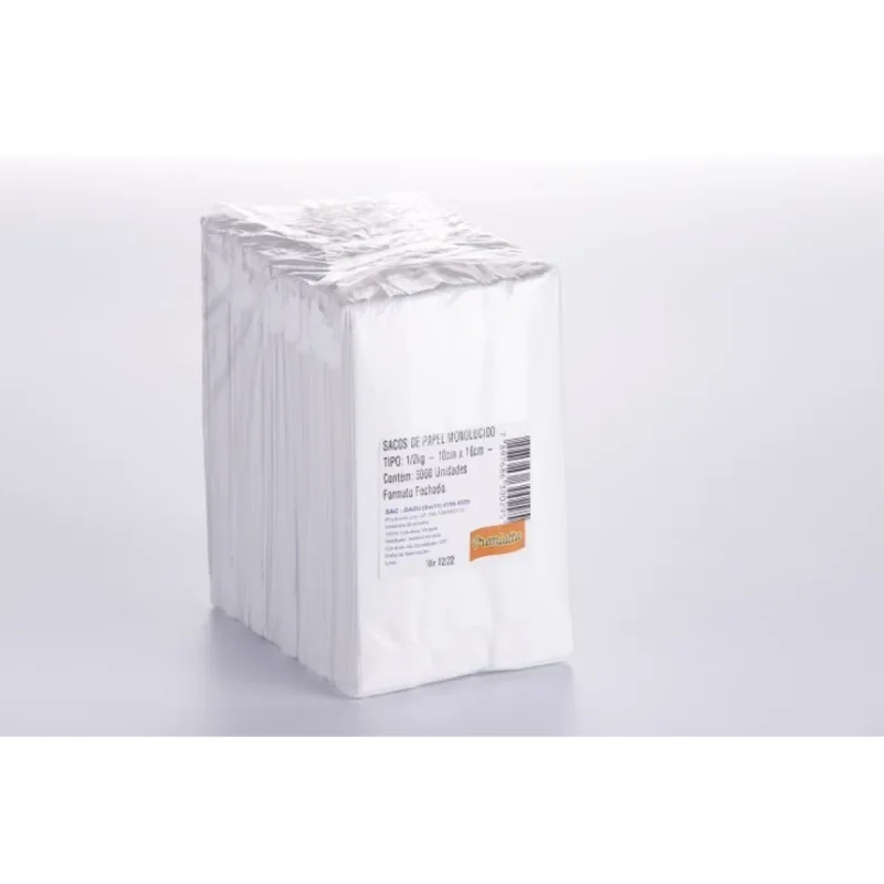 SACO PARA LANCHE 1/2 KG MONO COM 500 UN PREMIATTA