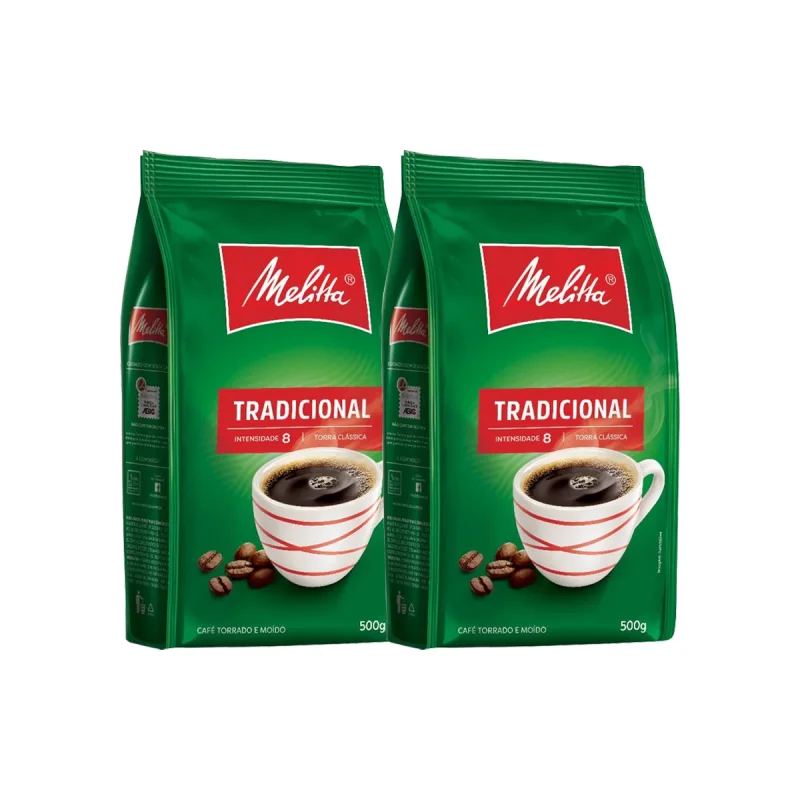 CAFE ALMOFADA 2 UN X 500 GR TRADICIONAL MELITTA