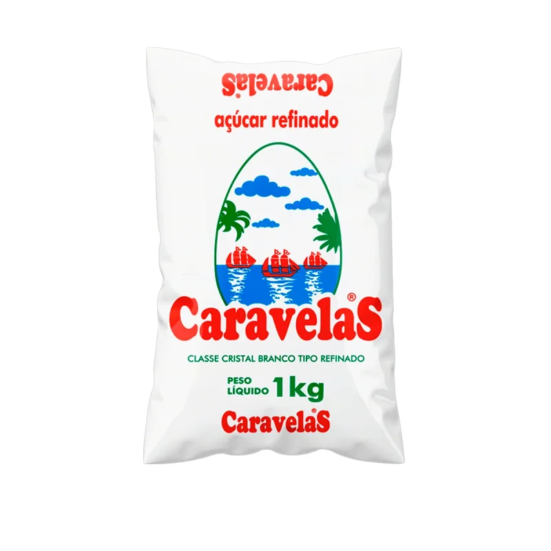 ACUCAR REFINADO 1 KG CARAVELAS