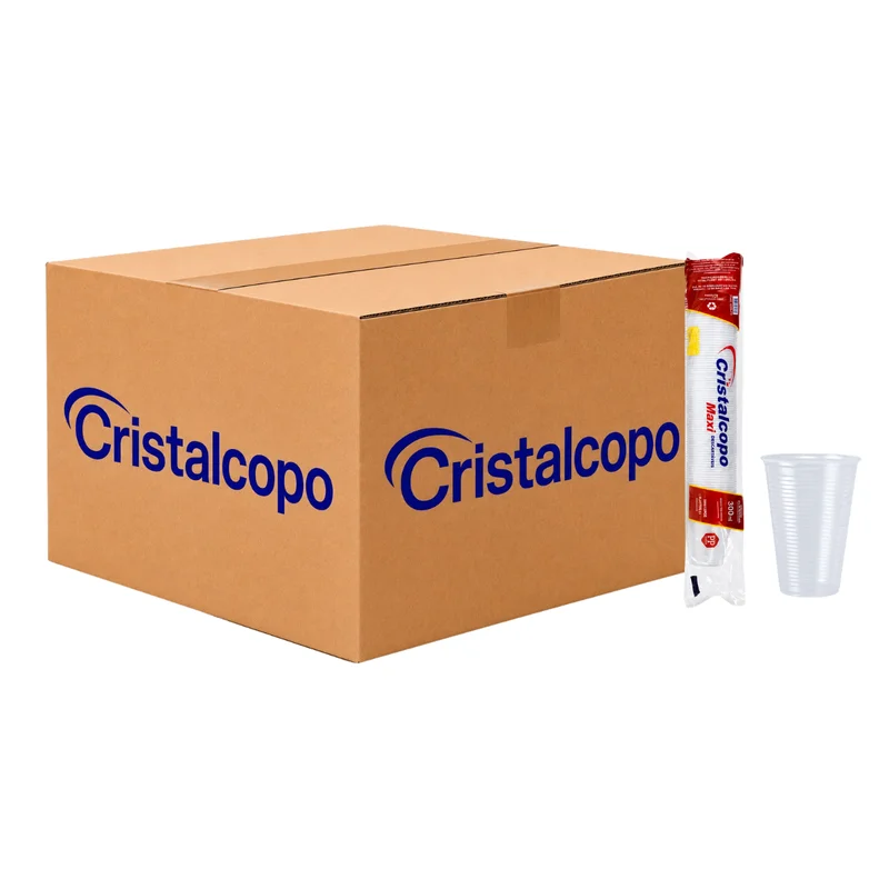 COPO 300 ML BRANCO PP ABNT 2000 UN CRISTALCOPO