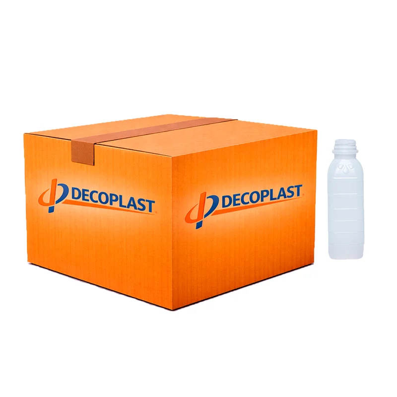 GARRAFA PLASTICA SEM TAMPA 500 ML 100 UN DECO