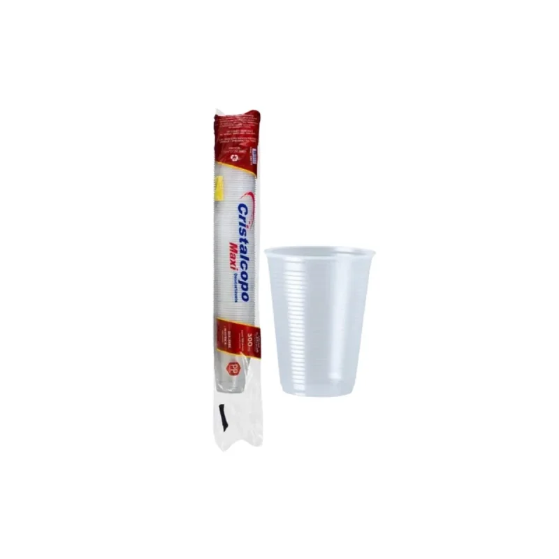 COPO 300 ML BRANCO PP ABNT 100 UN CRISTALCOPO