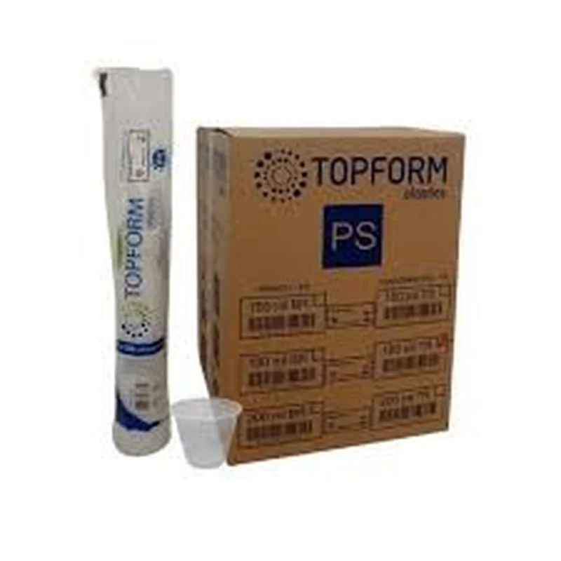 COPO 50 ML BRANCO PS ABNT 5000 UN TOPFORM