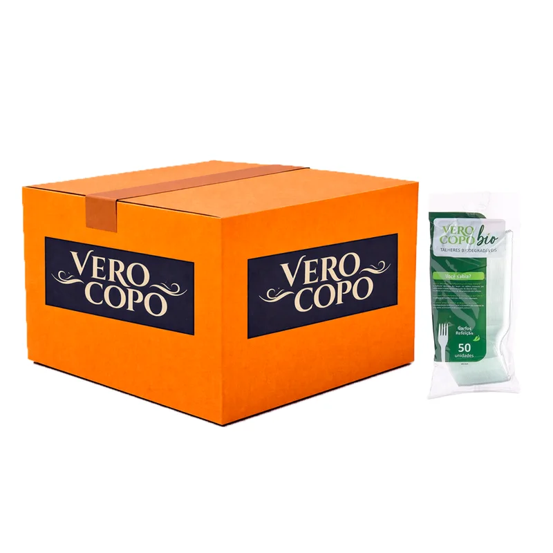 GARFO REFEICAO BIODEGRADAVEL 20 PCT X 50 UN VEROCOPO