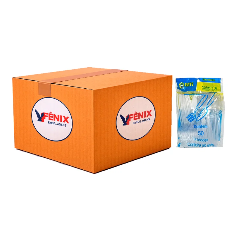 GARFO SOBREMESA 20 PCT X 50 UN CRISTAL ELITE