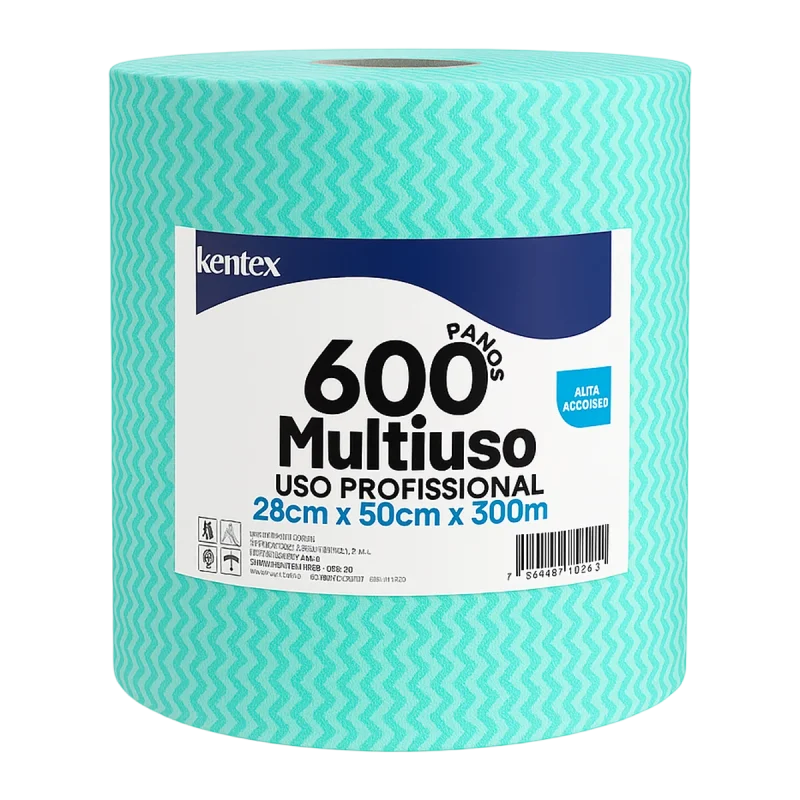 PANO ROLO 300 M X 28 CM VERDE KENTEX