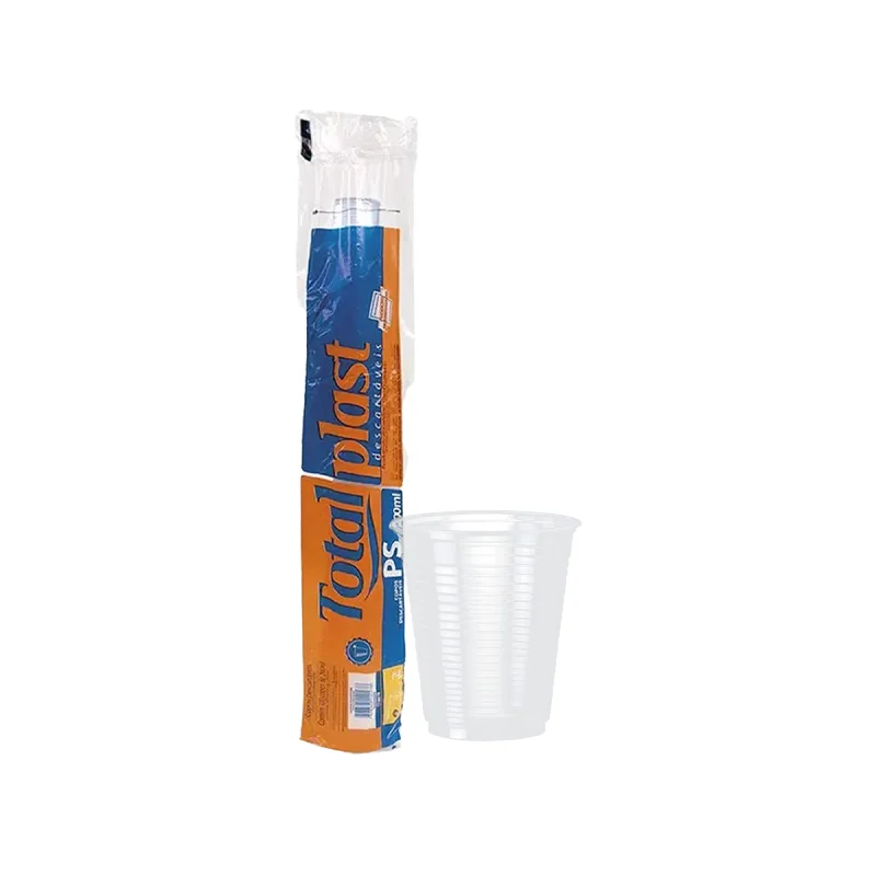 COPO 300 ML TRANSP. PP ABNT 100 UN TOTALPLAST