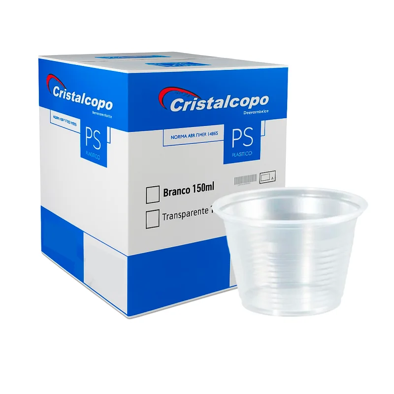 POTE 100 ML TRANSP. PS 100 UN CRISTALCOPO