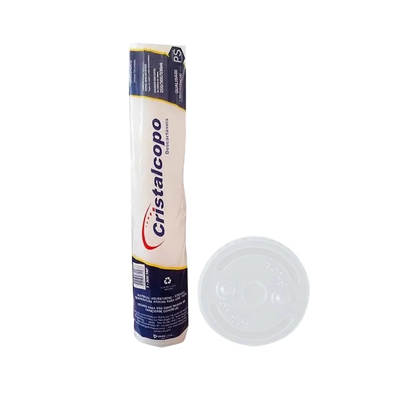 TAMPA 300 ML SEM FURO 20 PCT X 50 UN TPP79TR CRISTALCOPO