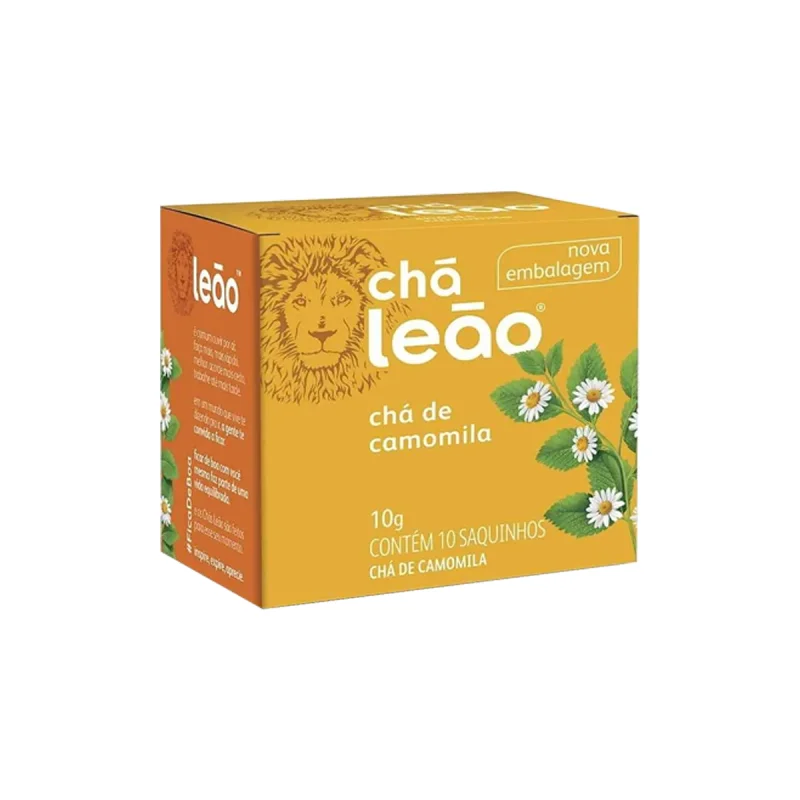 CHA CAMOMILA SACHET 10 UN LEAO