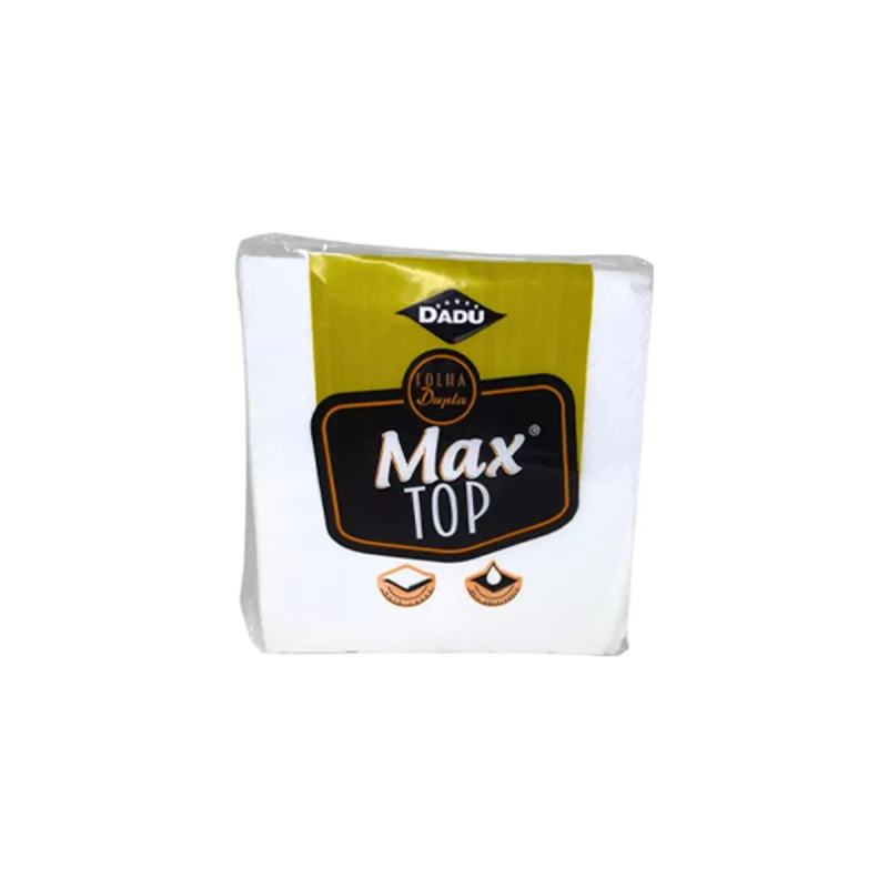 GUARDANAPO 22 CM X 23 CM FL DUPLA COM 01 PCT X 50 FL MAX TOP