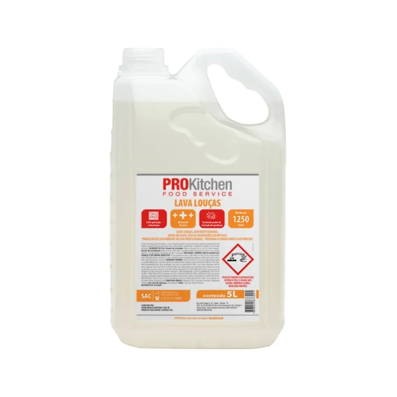 DETERGENTE PARA MAQUINA LAVA LOUCAS 5 L PROKITCHEN