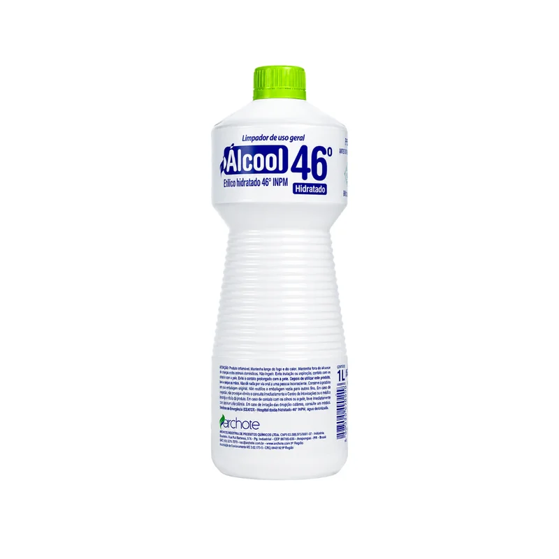 ALCOOL 46 PARA LIMPEZA 1 L ARCHOTE