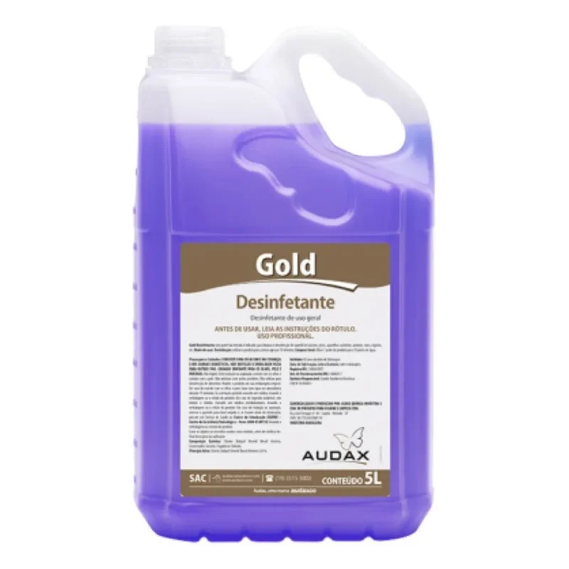 DESINFETANTE FLORAL 5 L GOLD