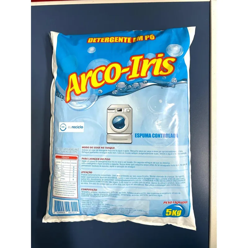 SABAO EM PO 5 KG ARCO IRIS