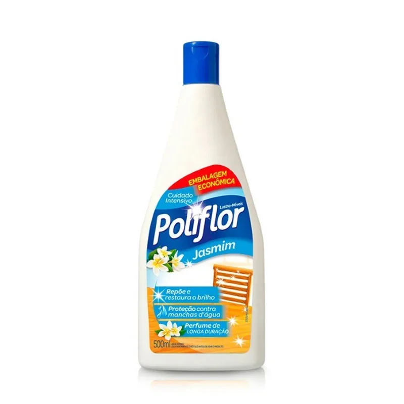 LUSTRA MOVEIS JASMIM 500 ML POLIFLOR