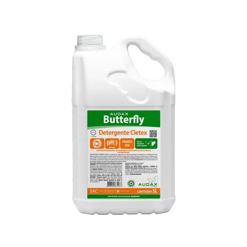 DETERGENTE NEUTRO 5 L CLETEX BUTTERFLY