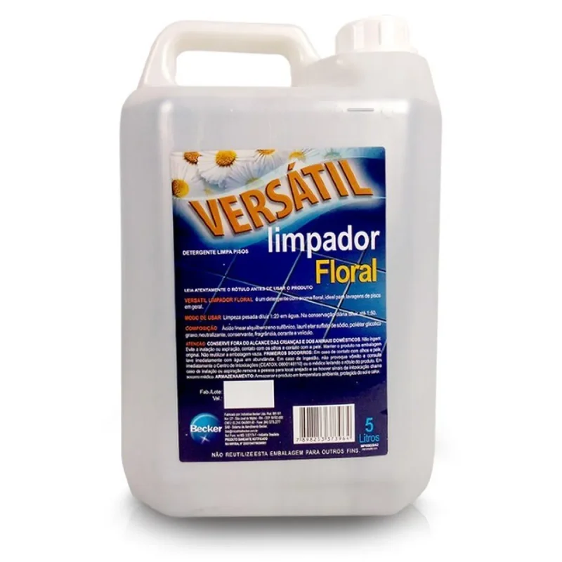 LIMPADOR FLORAL 4 UN X 5 L VERSATIL BECKER (1935)