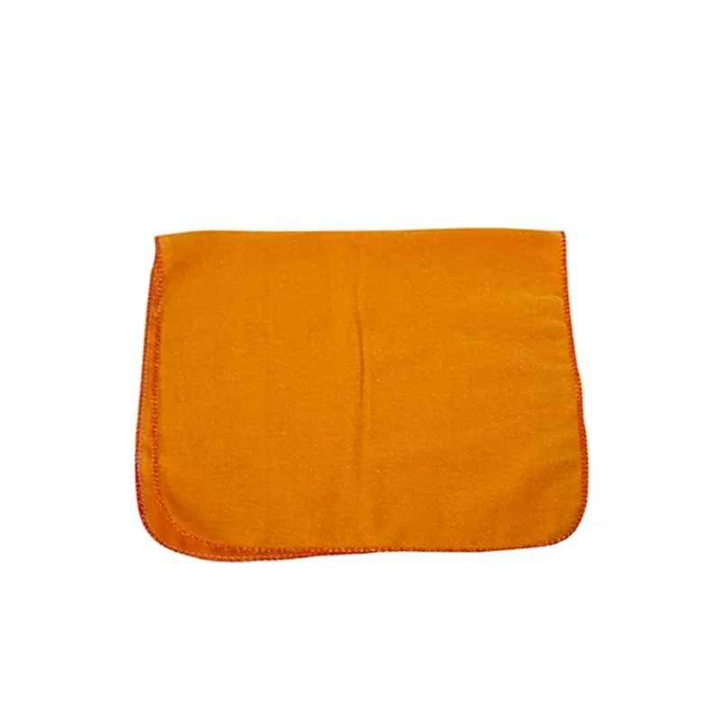 FLANELA 28 CM X 58 CM UNITARIA LARANJA SAGA