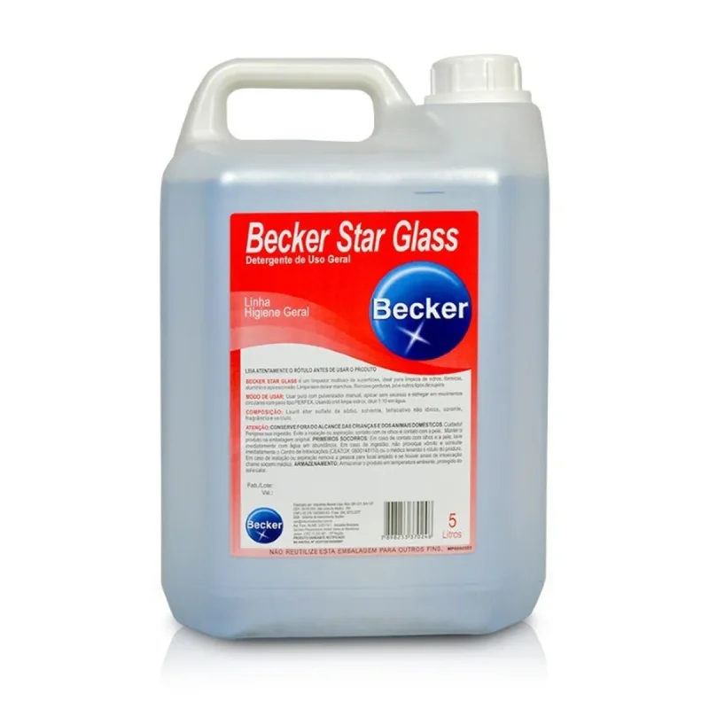LIMPADOR MULTIUSO 5 L STAR GLASS BECKER (1470)