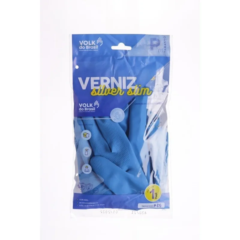 LUVA SILVER SLIM P AZUL CA 37277 VOLK