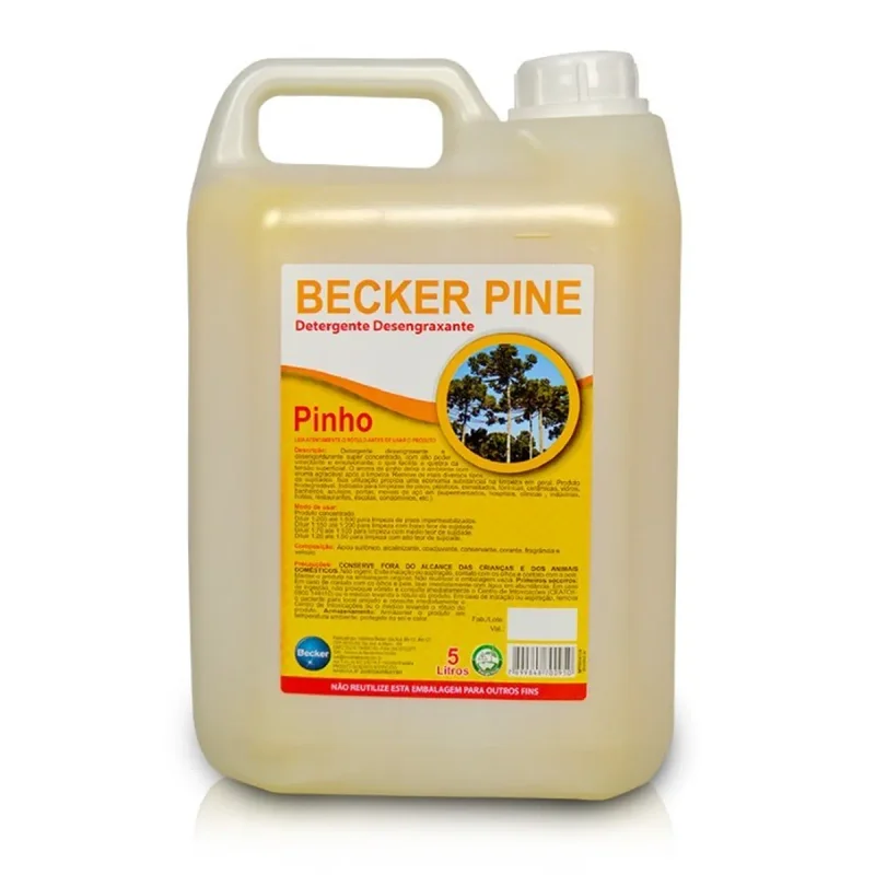 DESENGRAXANTE PERFUMADO 5 L BECKER PINE (3133)