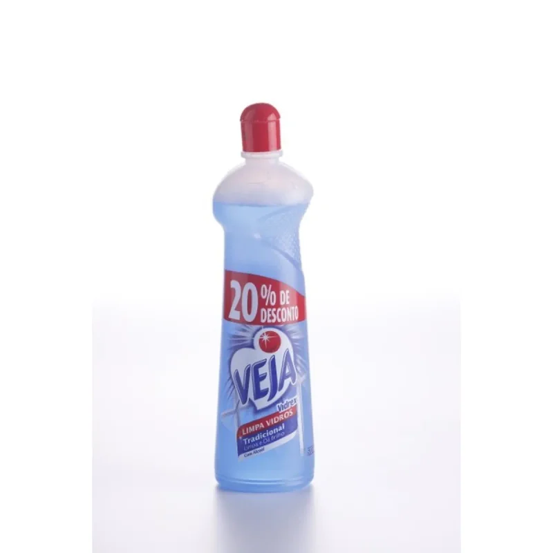 LIMPA VIDRO 500 ML TRAD. COM ALCOOL VEJA VIDREX PROMO