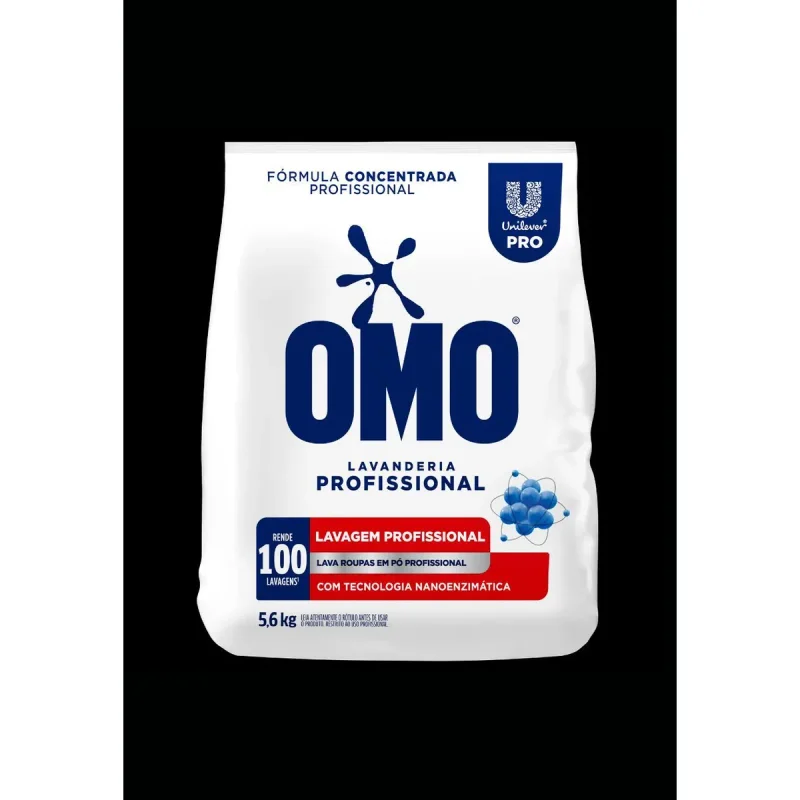 SABAO EM PO 5,6 KG LAVAGEM PROFISSIONAL OMO